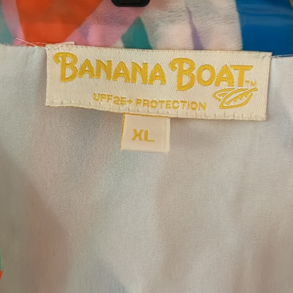 Banana Boat NWOT Ladies Floral Cover Up - Picture 2 of 6